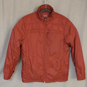 L.L. BEAN Primaloft Jacket/Coat Liner, burnt sienna color, men's size M